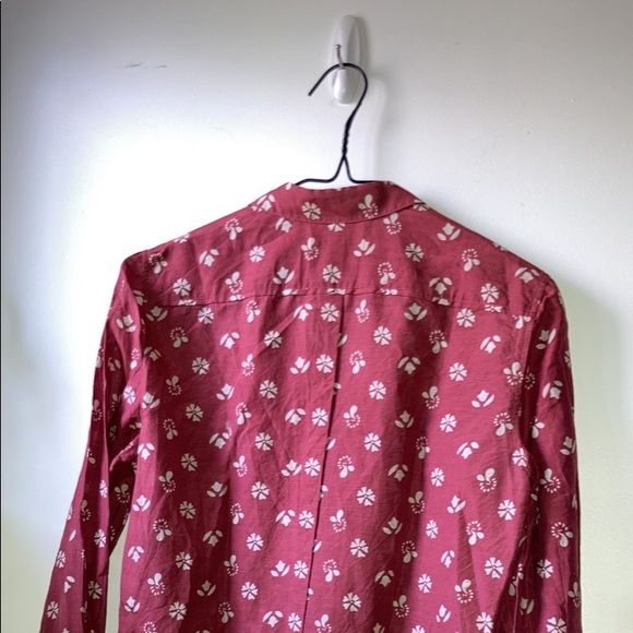 Chemisier rouge Burberry authentique - Picture 2 of 4